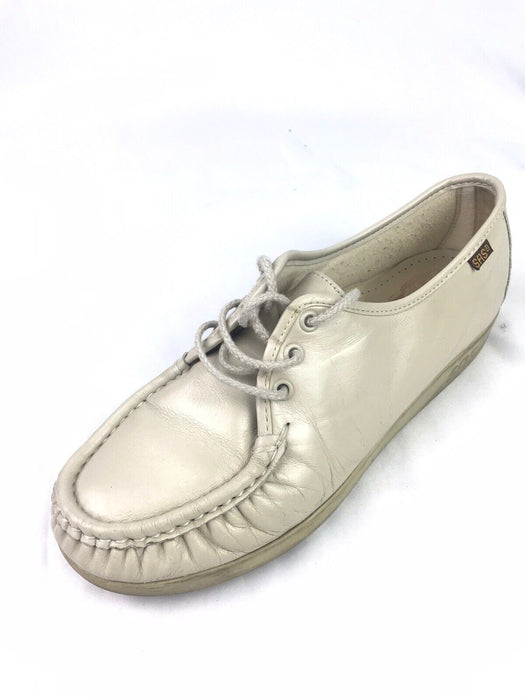 SAS Simplify Hand Crafted Comfort Beige Soft & Step Shoes Women's (Size: 8)