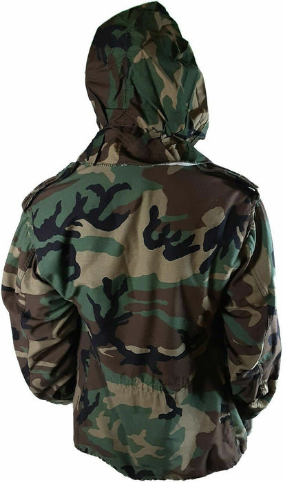 US Military M65 Woodland BDU Camouflage Jacket (Size:  Medium - Regular)