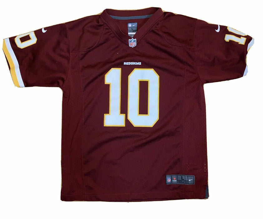 Washington Redskins Nike #10 Griffin Jersey Red (Youth Size: L )