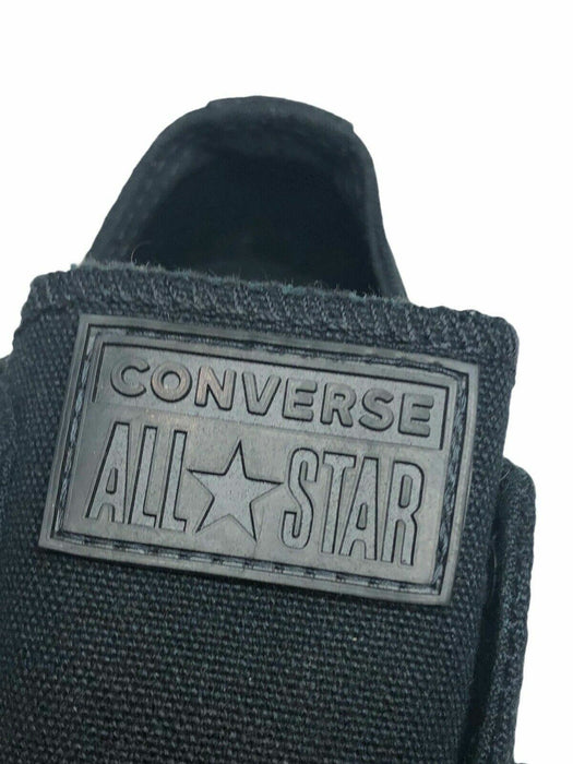 Converse Chuck Taylor All Star OX Triple Black Sneaker Shoes Boy (Sz: 1) 314786F