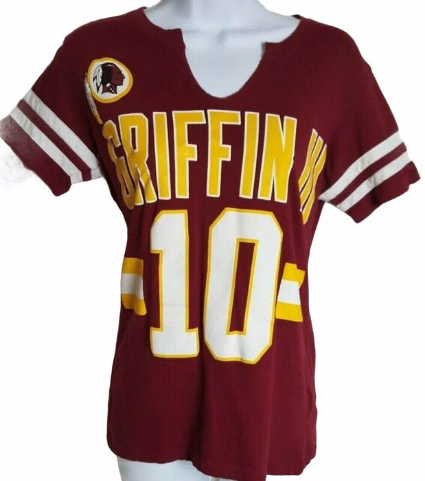 Washington Redskins NFL  Women's #10 Griffin V-Neck Top (Size: S)