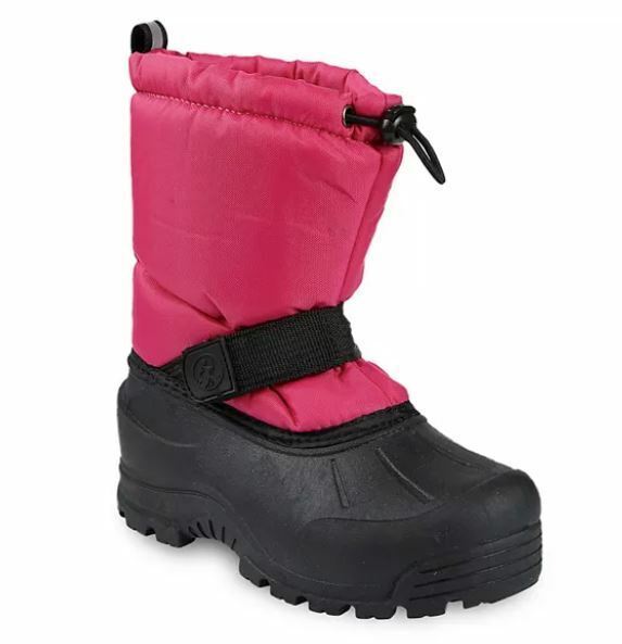 Northside Frosty Thinsulate Winter Waterproof Pink Snow Boots Girls' (Size: 10)