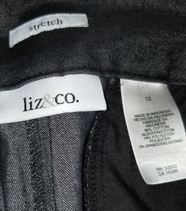 Womens Liz&Co "Stretch" Causal Pants (Size: 12)