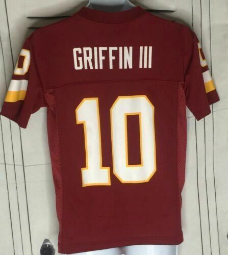 Washington Redskins  Team Apparel #10 Robert Griffin  Youth Jersey (Size: S)