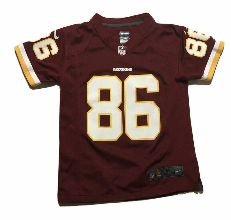 Washington Redskins Nike On Field  # 86 Jordan Reed Jersey Red ( Youth Size: S )