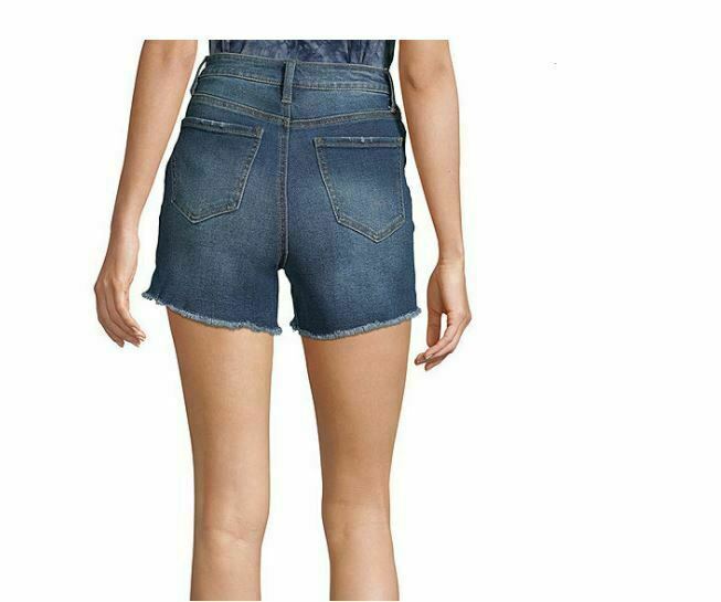 Vanilla Star Juniors High Rise Cheeky Midi Shorts (Size: 3)