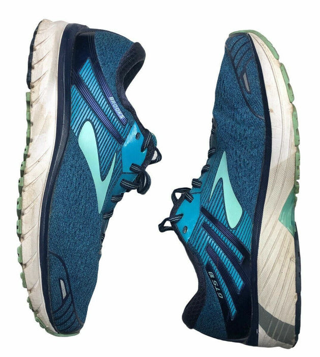 Brooks Adrenaline GTS 18 Blue Running Shoes Women's (Size: 9) 1202681B495