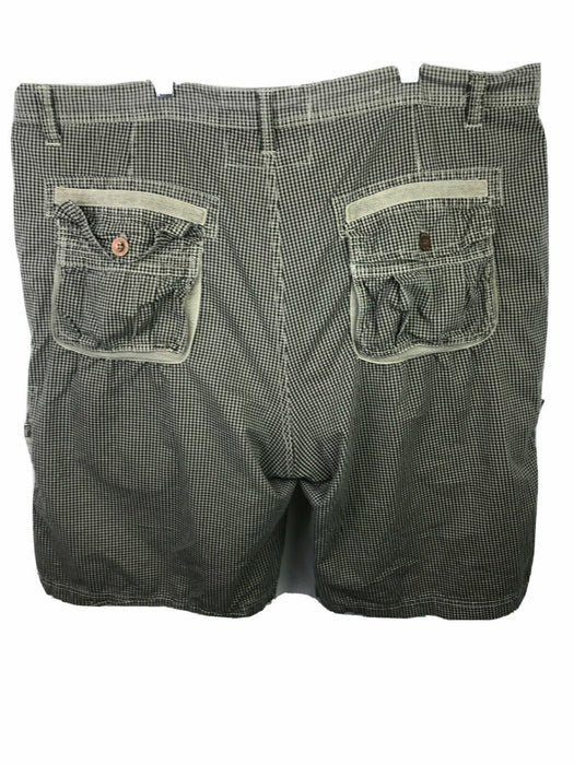 D-Lux Denim Brand | Carrier Cargo Shorts 6 Pockets | Grey Men's (Size: 42)