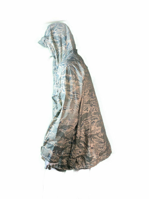 USAF TigerStrap Rainsuit Parka Camouflage Jacket (Size:  Medium)