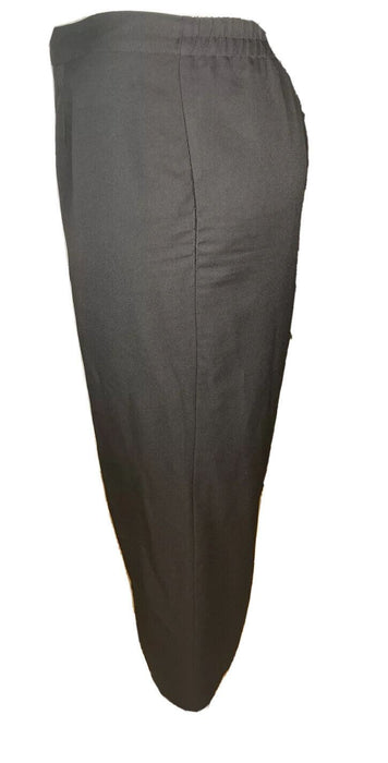 Helene Blake | Black Comfort Waist Slacks (Size Plus: 34W)