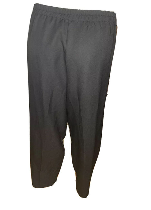 Helene Blake | Black Comfort Waist Slacks (Size Plus: 34W)