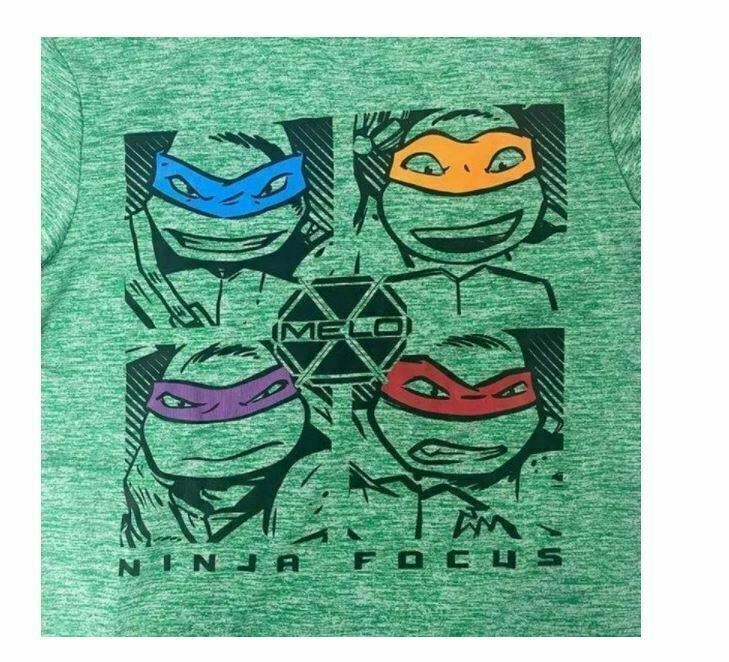 Nickelodeon Turtles TMNT X Melo T-shirt  Boys TEE (Boys Size: L)