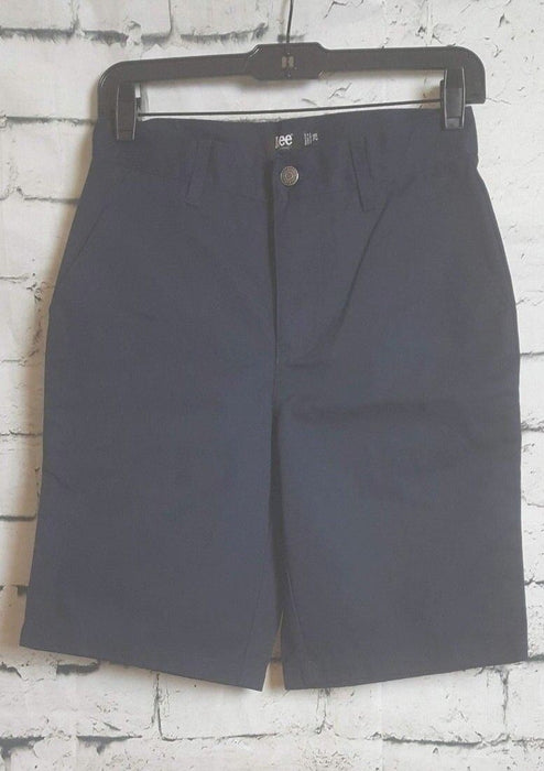 Boy's  Lee Blue Khaki Shorts (Size: 28 waist)