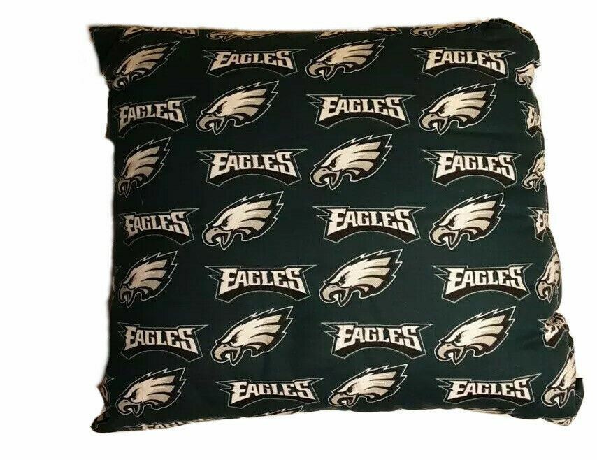 Philadelphia Eagles | NFL Cotton Hand Made Decorative Pillow | Green