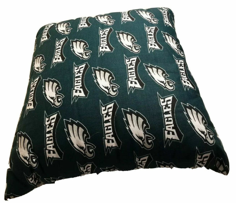 Philadelphia Eagles | NFL Cotton Hand Made Decorative Pillow | Green