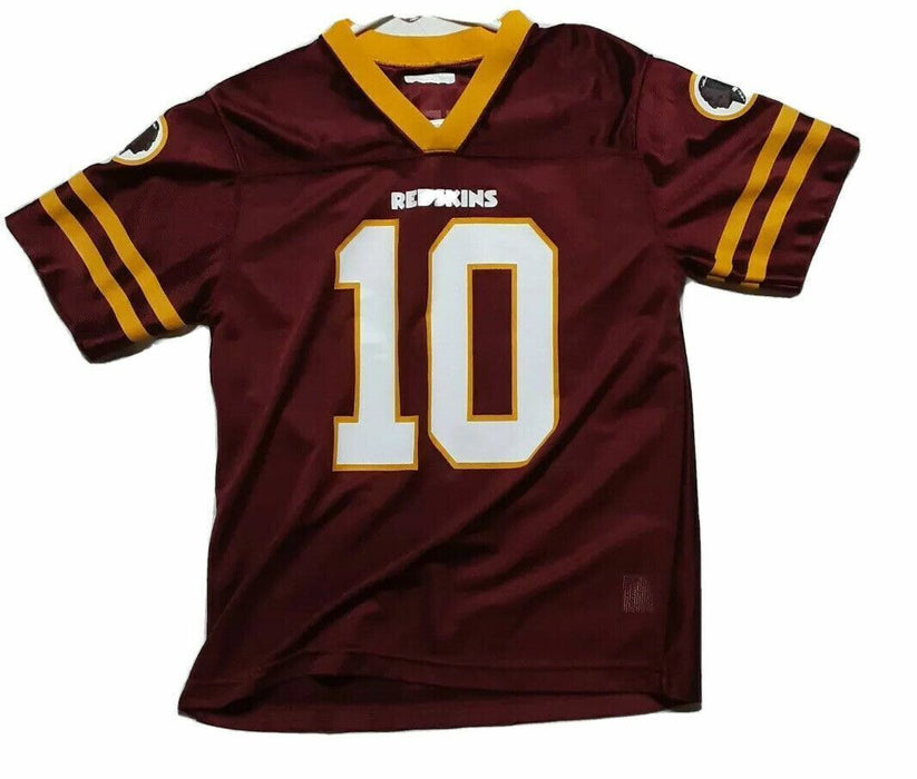 Washington Redskins NFL #10 Robert Griffin 3 Jersey Red (Youth Size: S)