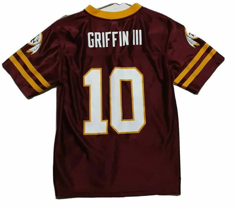 Washington Redskins NFL #10 Robert Griffin 3 Jersey Red (Youth Size: S)