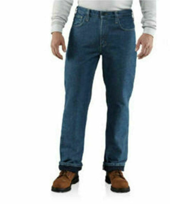 Carhartt  Flame Resistant Relaxed Fit Lined Utility Jeans (Big & Tall 46 X 32)