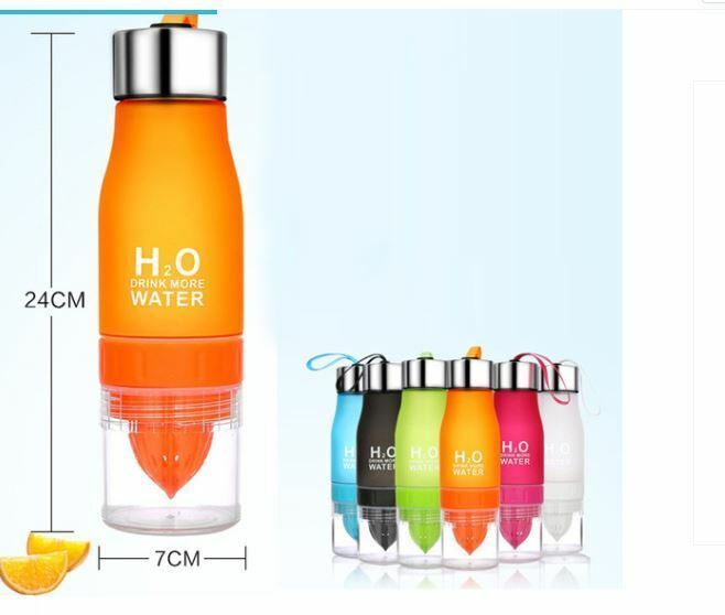 H2O WATER FRUIT INFUSER BOTTLE