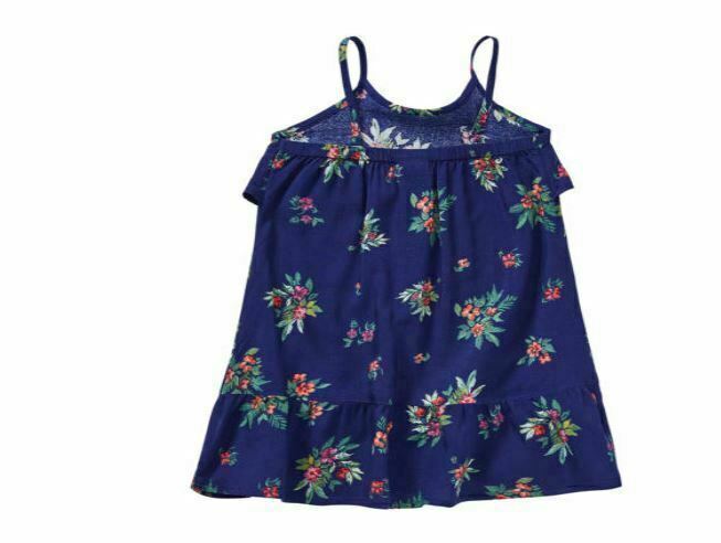 Peyton & Parker Blue Sleeveless Baby Doll Dress