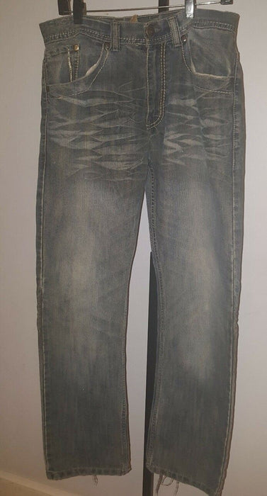 Men's JORDAN CRAIG denim Blue Jeans (W32 x L32)