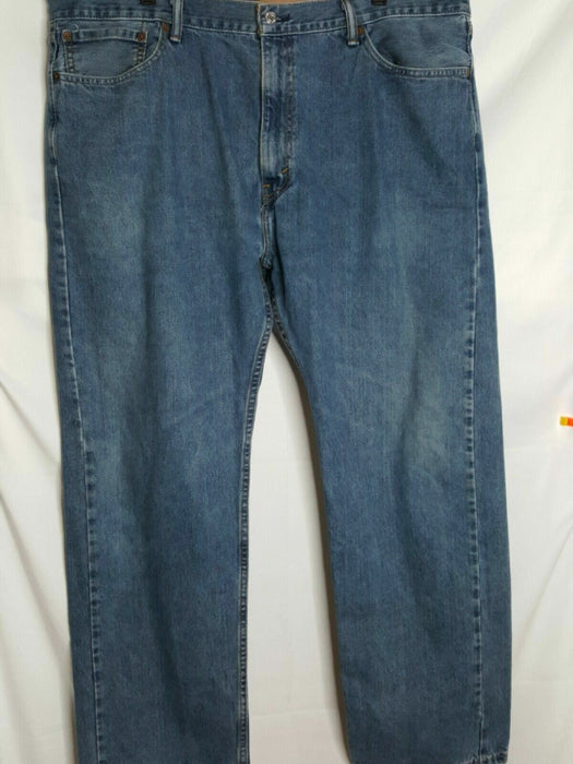 Levi's Jeans  505 Regular Fit  Medium Wash Blue (Size Big & Tall 42 X 32)