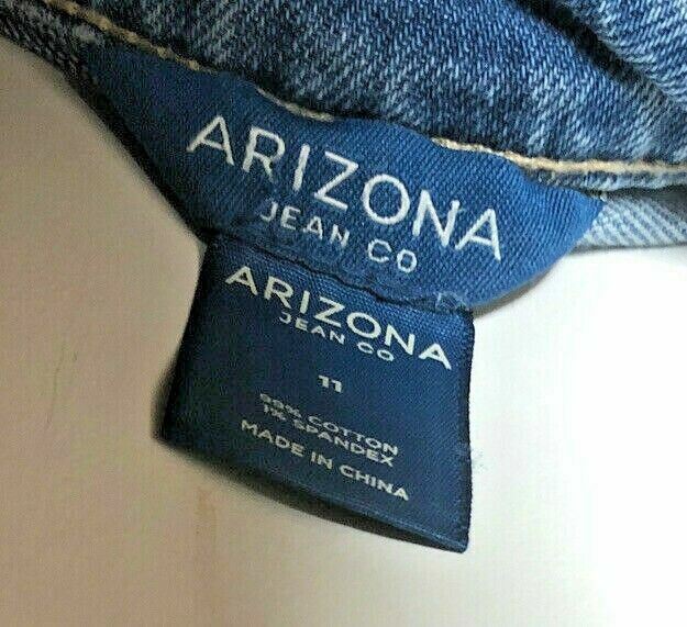 Arizona Light Blue Mini Jean Skirt (Size: 11)