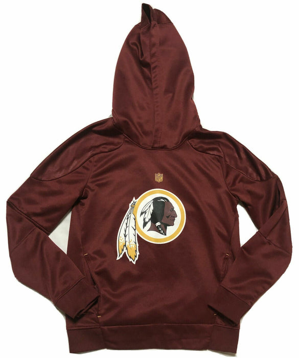 Washington Redskins NFL Team Apparel Pullover Logo Hoodie (Youth Size S)