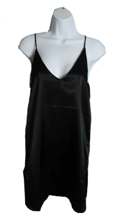 Love J | Black Sleeveless V-Neck Top (Size: S)