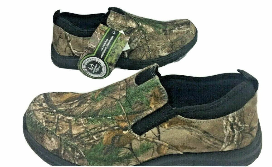 Rugged Outback | Real Tree Kliff Slip-On | Mens Shoe(Size: 6.5)