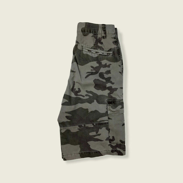 Route 66 Woodland Camouflage Cargo Boys Shorts (Size: 12L)