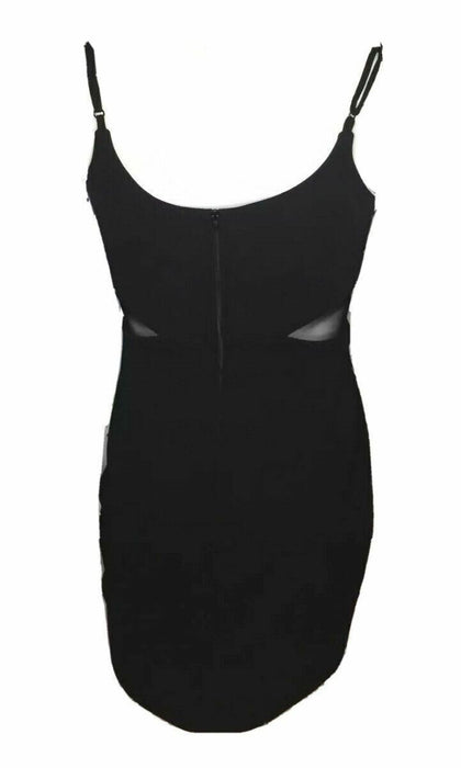 B.Smart Black Sleeveless Dress (Size: 7)