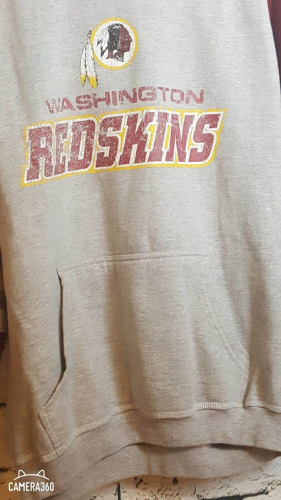 Washington Redskins Gray and Burgundy Sweater Hoodie (Boys Size: XXL 18)