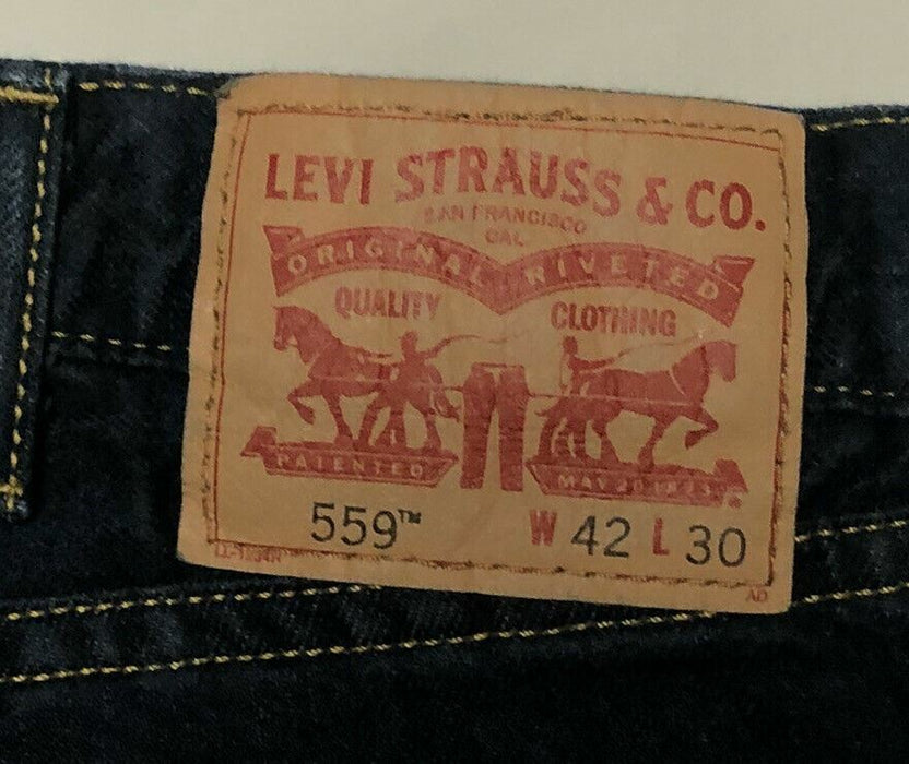 Levi's 559 Relaxed Straight Jeans Medium Wash (Big & Tall: 42 x 30) 005590411