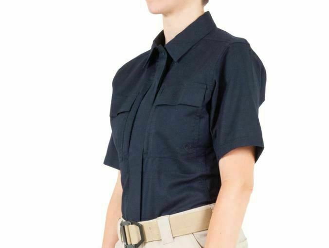 First Tactical Women's V2 BDU Short Sleeve Shirt | Navy (Sz: XS,S,XL,2X) #122009