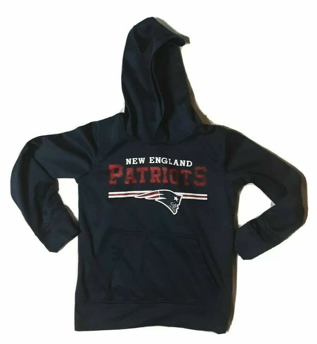 New England Patriots NFL Team Apparel Pullover SweatShirt Men's Youth (Size S)