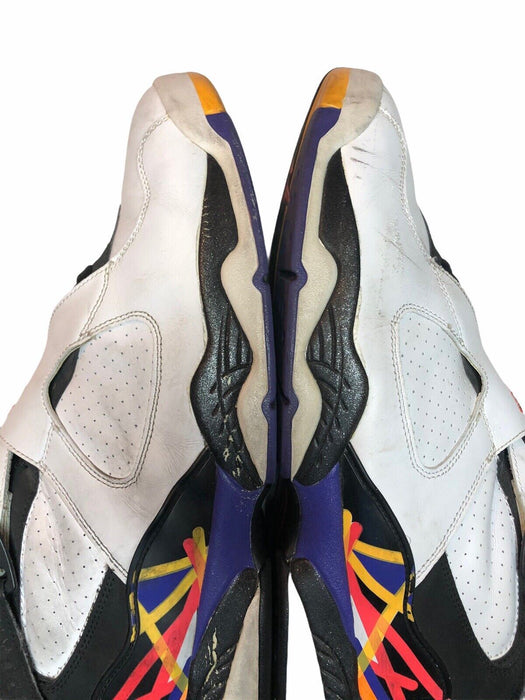 Nike Air Jordan 8 'Three-Peat' White Basketball Shoes Men (Size: 17) 305381-142