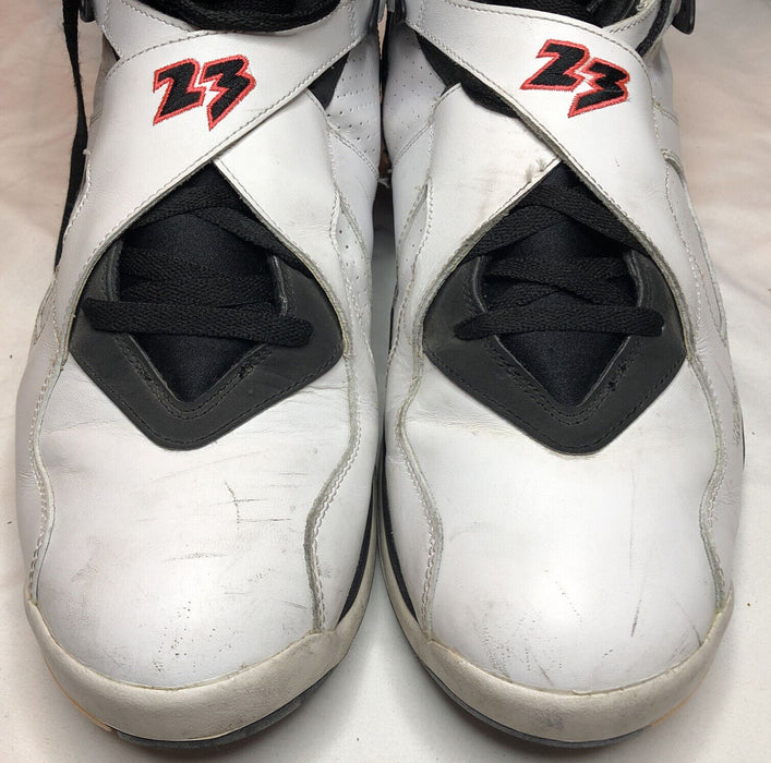 Nike Air Jordan 8 'Three-Peat' White Basketball Shoes Men (Size: 17) 305381-142