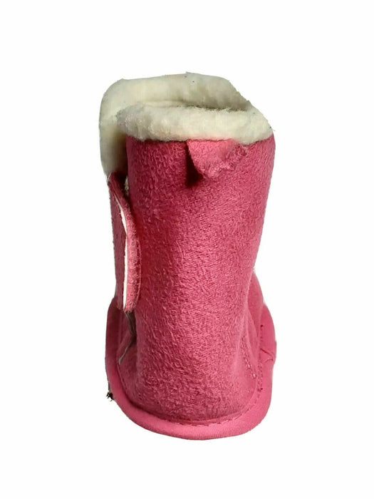 Classic Walking Cribs Pink Boots Baby Girls (Size: 3-6M)