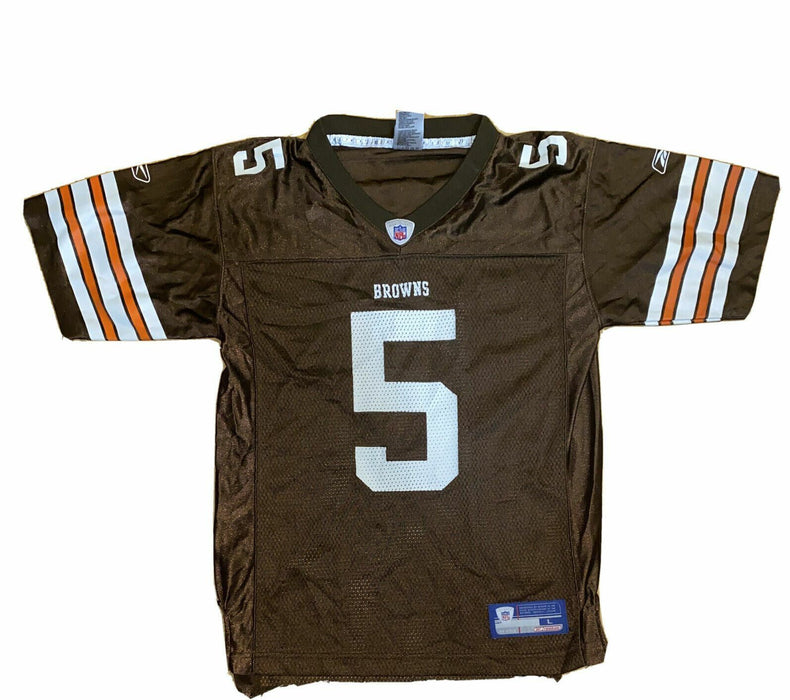 Cleveland Browns Reebok #5 Garcia Jersey (Youth Size: L/14-16)