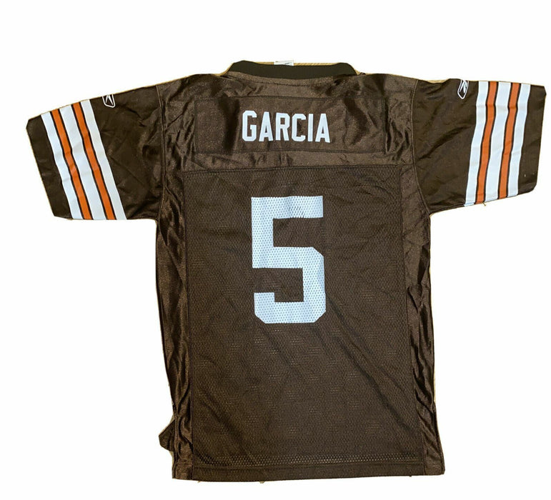 Cleveland Browns Reebok #5 Garcia Jersey (Youth Size: L/14-16)