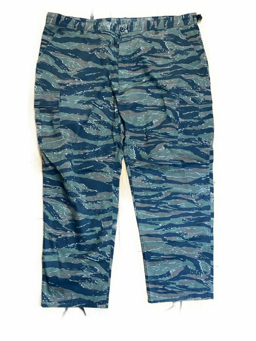 Rothco Military Tigerstrip Woodland BDU Camouflage Trousers (Size: XXX-Large)