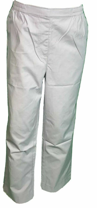 The Tog Shop Gray Comfort Waist Pants (Size: 10P)