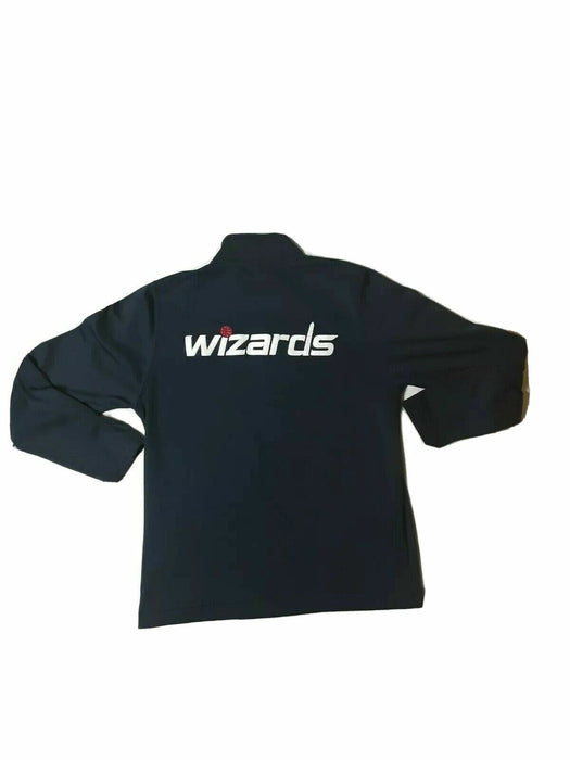 Vantage Washington Wizards Quarter Zip Warm Up Blue Jacket Men’s(Size S)