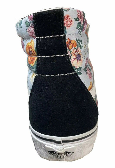 Vans SK8-HI Pro Garden Floral Black Skateboard Shoes Women's (Size: 10.5) 500714