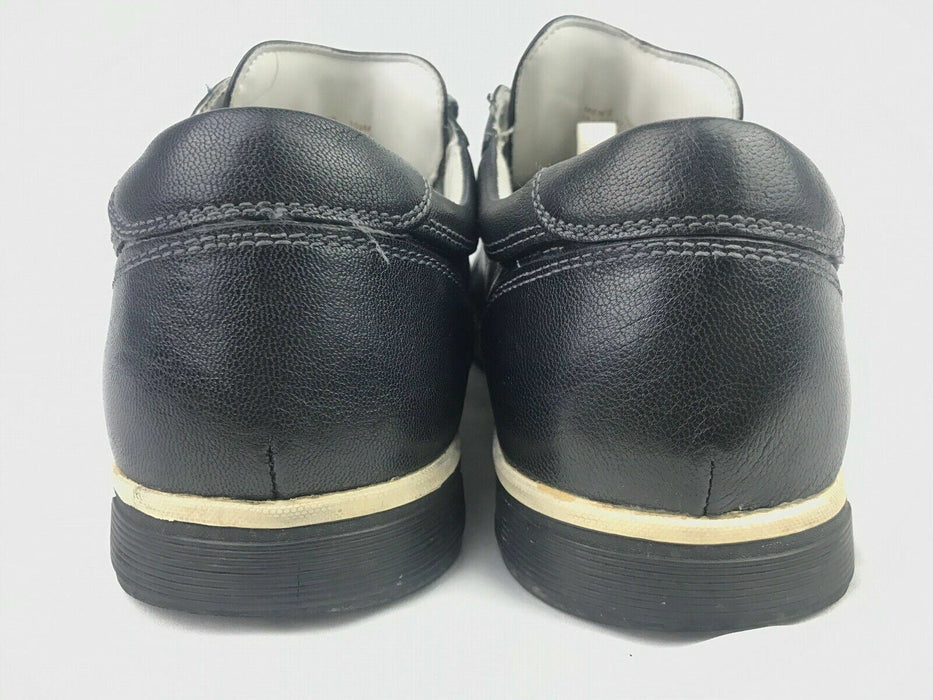 Cole Haan Nantucket Deck Black All-Leather Shoes (Size: 10.5) C14531