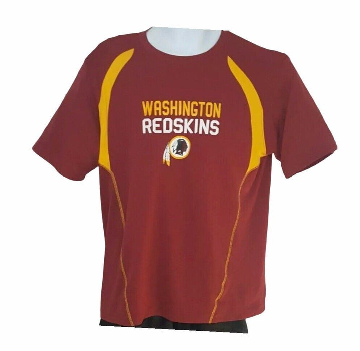 Washington Redskins NFL Men's Team Apparel Active Wear Top Red (Size: M)