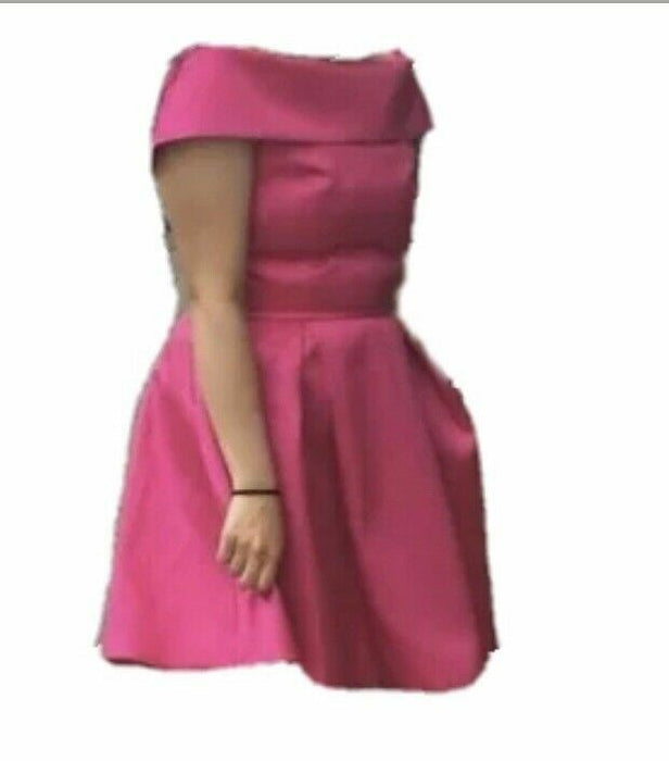 Jump Apparel By Wendye Chillin Women's Formal Off Shoulder Dress Pink (Size:1/2)