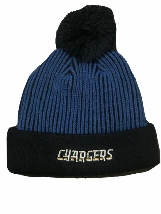 Chargers | NFL Toboggan Knit Warm Hat | Blue (Youth Size)