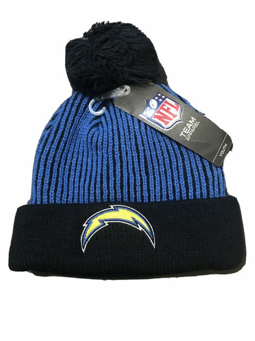 Chargers | NFL Toboggan Knit Warm Hat | Blue (Youth Size)